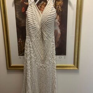 Ivory Beaded Wedding Dress